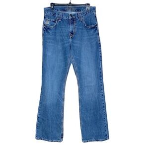 Cinch Men's Relaxed Fit Carter Jeans Medium Blue Stone MB96134001 Size‎ 31 x 34